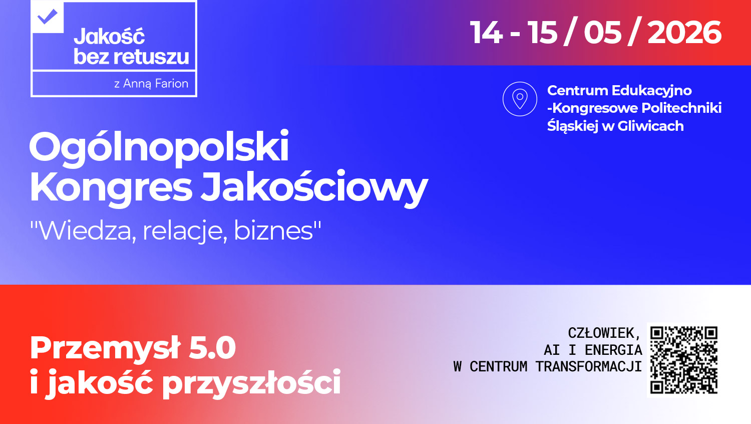 PIKP partnerem merytorycznym Ogólnopolskiego Kongresu Jakościowego 2026