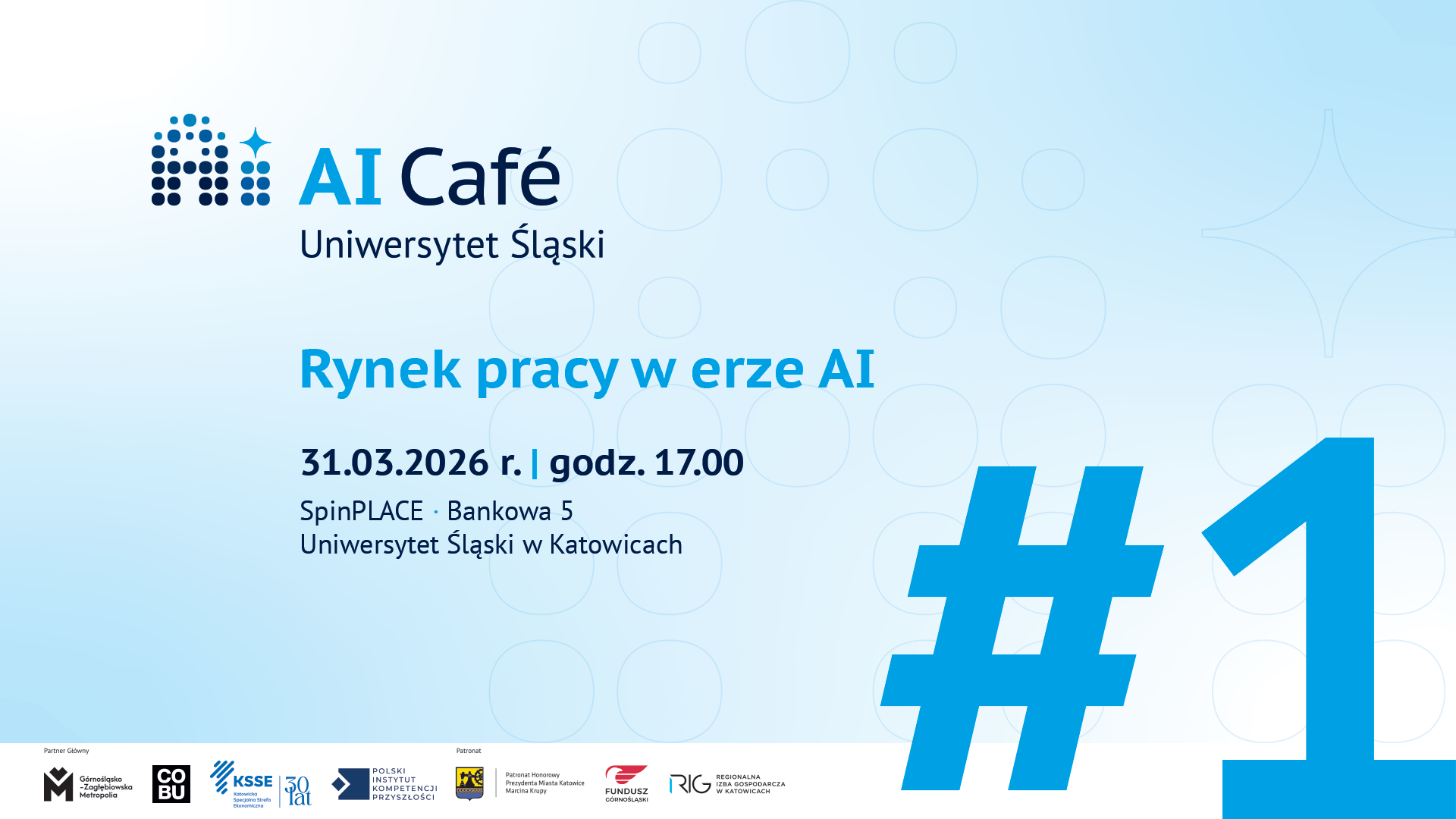 AI Café – start cyklu spotkań o sztucznej inteligencji